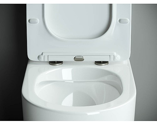 Чаша для унитаза-компакта Ceramica Nova Metropol с крышкой-сиденьем CN4001-B