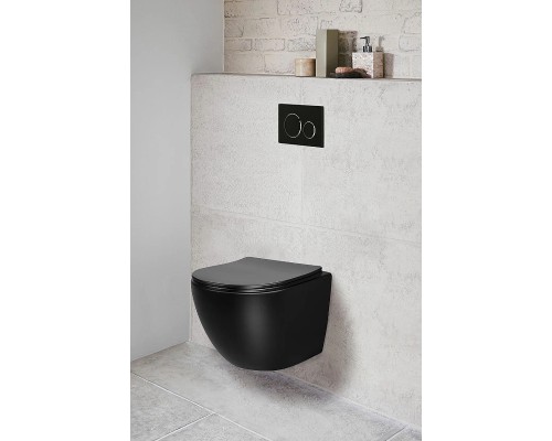 Унитаз SELLA Aria MB подвесной безободковый Cerutti SPA CT9160