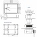Акриловый поддон для душа WasserKRAFT Amper 120x90 Белый глянец