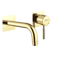 Смеситель для раковины Webert Rimini RI830605794 золото матовое