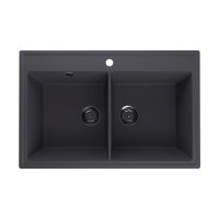 Кухонная мойка Ulgran Quartz Ruma 780-08 космос