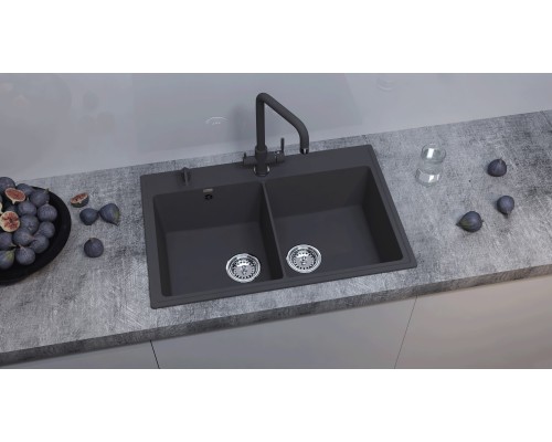 Кухонная мойка Ulgran Quartz Ruma 780-08 космос