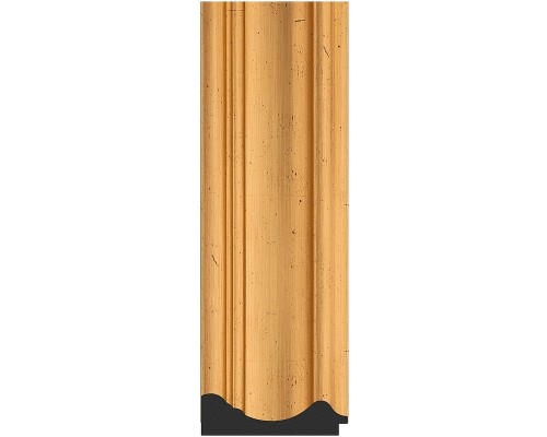 Зеркало Evoform Definite 72х72 в багетной раме - Травленое золото 99 мм