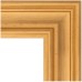 Зеркало Evoform Definite 72х72 в багетной раме - Травленое золото 99 мм
