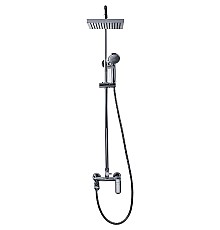 Душевая система Bravat Opal F6125183CP-A-RUS Хром