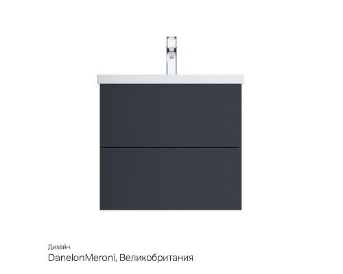 Тумба под раковину AM.PM Gem 60 M90FHX06022GM подвесная Графит матовый