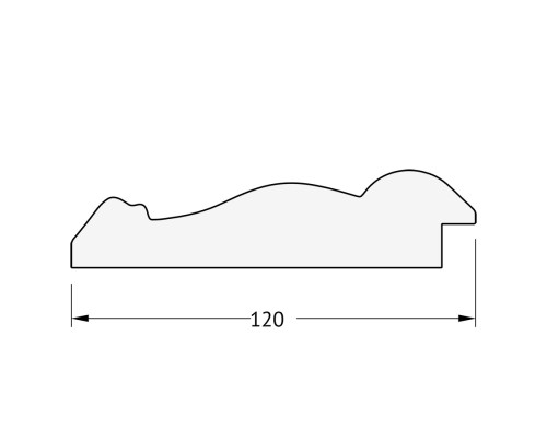 Зеркало Evoform Exclusive-G 127х102 BY 4385 с гравировкой в багетной раме - Состаренное серебро с орнаментом 120 мм
