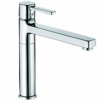 Кухонный однорычажный смеситель Kludi Zenta 389730575