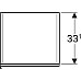 Высокий шкафчик Geberit Acanto 38 см 500.619.JK.2