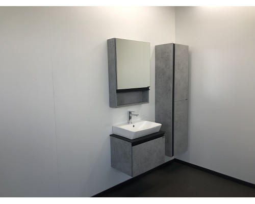 Шкаф пенал Comforty Эдинбург 40 00004147998 подвесной Бетон светлый