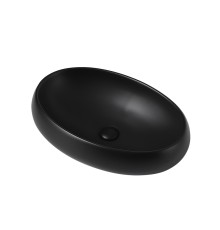 Раковина накладная ABBER Bequem AC2102MB черная матовая