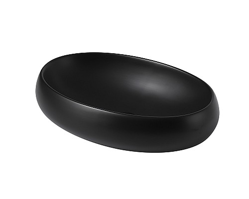 Раковина накладная ABBER Bequem AC2102MB черная матовая