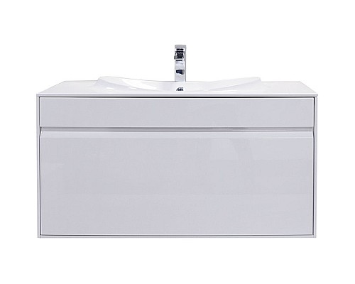 Тумба под раковину Roca Laks 100 ZRU9302797 подвесная Белая