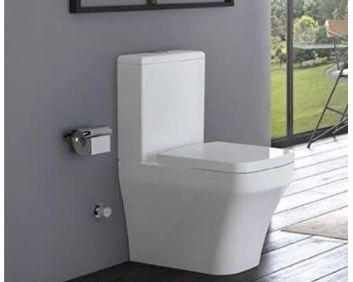 Унитаз компакт Creavit Solo SO361-11CB00E-0000 Белый без бачка и сиденья