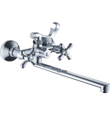 Смеситель для ванны Cron CN2225 универсальный Хром