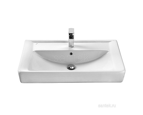 Прямоугольная раковина Santek Тигода 80 1WH302084 Прямоугольная раковина Santek Тигода 80 1WH302084