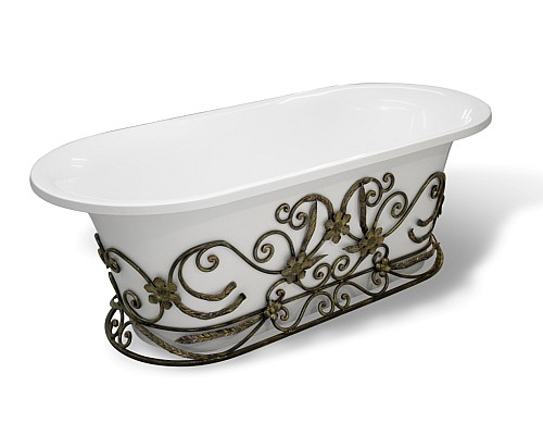 Ванна из искусственного камня Эстет Лион 1740х80