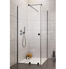 Дверь Furo Black KDJ RH 442x200 прозрачное 8 мм левая 1/3
