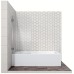 Шторка на ванну Ambassador Bath Screens 70х140 профиль Хром стекло CrystalPure
