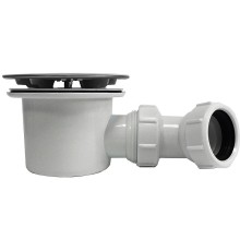 Сифон для душевого поддона WasserKRAFT Хром