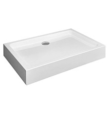 Акриловый поддон для душа Radaway Laros D Compact 80x120x17 белый