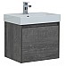 Тумба с раковиной Aquanet Nova Lite 60 дуб рошелье (1 ящик)