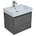 Тумба с раковиной Aquanet Nova Lite 60 дуб рошелье (1 ящик)