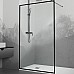 Душевая перегородка RGW Walk In WA-012B 100 35101210-84 профиль Черный стекло прозрачное