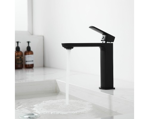 Смеситель для раковины Vincea Next VBF-1N1MB Черный матовый