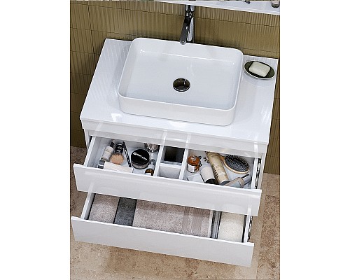 Тумба под раковину Vigo Urban 70 tp.URB.70.2Y подвесная Белая