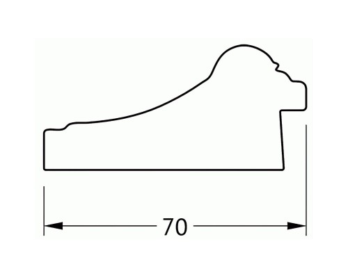 Зеркало Evoform Exclusive Floor 198х108 BY 6144 с фацетом в багетной раме - Прованс с плетением 70 мм