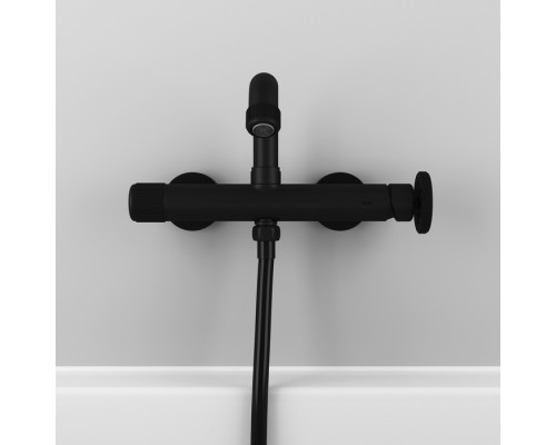 Смеситель для ванны черный IDDIS Grange GRABLR2i02WA