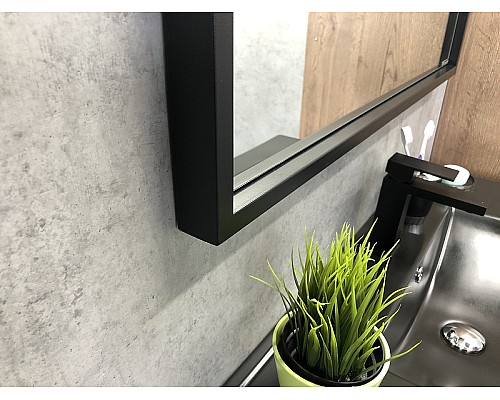 Зеркало Comforty Бредфорд 90 00004147988 Черное