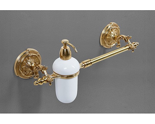 Полотенцедержатель с дозатором для жидкого мыла ART&MAX AM-2057D-Do-Ant