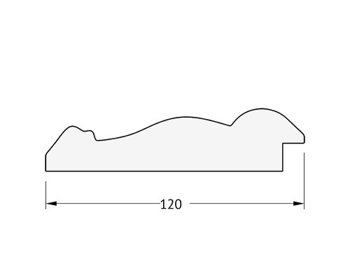 Зеркало Evoform Exclusive-G 127х102 BY 4387 с гравировкой в багетной раме - Состаренное дерево с орнаментом 120 мм