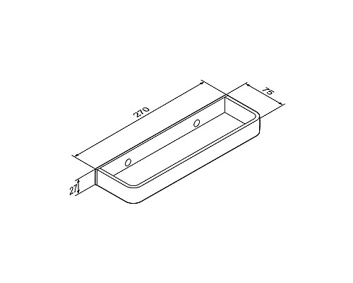 Держатель для полотенец Damixa Jupiter DA7734400 Черный Хром