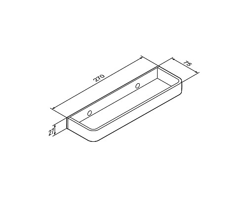 Держатель для полотенец Damixa Jupiter DA7734400 Черный Хром