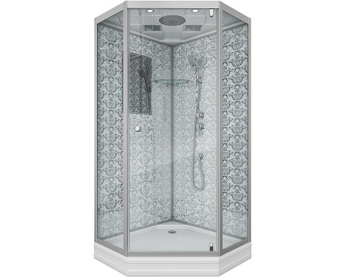 Душевая кабина Niagara Lux 100x100 NG-7702DW без гидромассажа