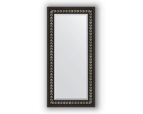 Зеркало Evoform Exclusive 115х55 Черный ардеко