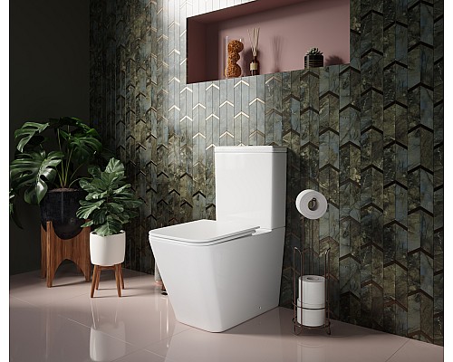 Унитаз компакт Ceramica Nova CUBIC CN1803 Унитаз компакт Ceramica Nova CUBIC CN1803