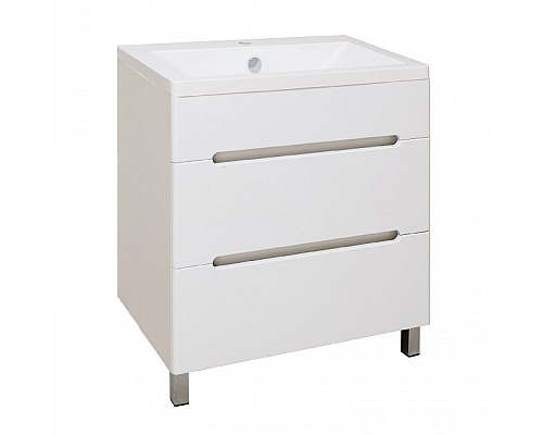 Тумба под раковину Runo ПАРМА 75 00000001141 напольная