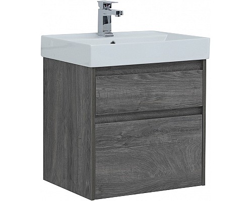 Тумба с раковиной Aquanet Nova Lite 60 дуб рошелье (2 ящика) Тумба с раковиной Aquanet Nova Lite 60 дуб рошелье (2 ящика)