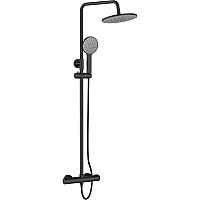 Душевая система Agger Thermo A2451244 Черная