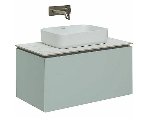 Тумба под раковину Allen Brau Infinity 85 1.21002.PWM подвесная Папирус матовый