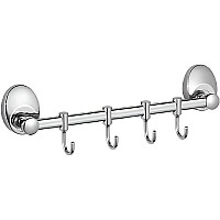 Вешалка для полотенец Haiba HB1615-4 Хром