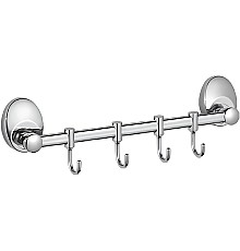 Вешалка для полотенец Haiba HB1615-4 Хром