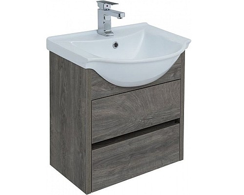 Тумба под раковину Aquanet Сидней 60 243668 подвесная Дуб рошелье