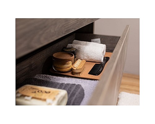 Тумба под раковину Aquanet Сидней 60 243668 подвесная Дуб рошелье