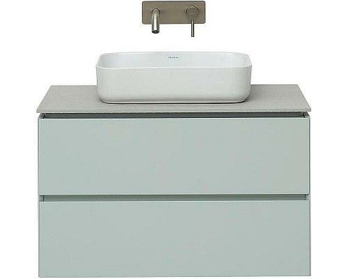 Тумба под раковину Allen Brau Infinity 85 1.21001.PWM подвесная Папирус матовый