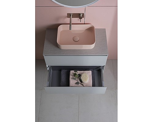 Тумба под раковину Allen Brau Infinity 85 1.21001.PWM подвесная Папирус матовый